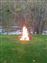 We built a bonfire this night. May 24th 2014.