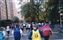 5th Ave and 109th, about mile 22.5, we are now running along Central Park.