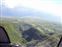 Flying over one of the many valleys.