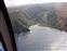This is Honomanu Bay and it's black sand beach.  That's the Hana Highway on the right.