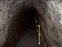 To reach the top of Diamond you need to ascend through several steep tunnels and stairways.  The longest tunnel is 225 feet long.