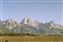 Our first good view of the Teton Moutain Range from the Wyoming side.