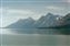 Looking south at the Teton Mountain Range across the northern part of Jackson Lake.