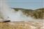 Approaching Excelsior Geyser. Excelsior is the largest geyser in the world it has been dormant since the 1880's.