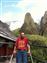 Steve with the Iao Needle.