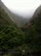 On your way in/out of the Iao Valley State Park there's a rock formation which some say looks like a profile of John F. Kennedy.  The profile of JFK is the black rock formation way back in the center of the photo.  You'll need binoculars or a camera with a good lens.