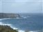 A close-up of the cliffs in Honolua Bay.