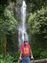 The falls are roadside so we could get a great photo with Steve.