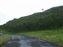 More of the one lane road, at least this section is somewhat paved.